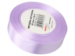 Wstążka satynowa BREWIS 25mm/32m kolor 44 lawendowy