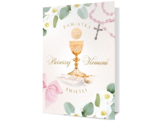 Kartki karnet B6-2019 Komunia