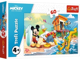 Puzzle 60 TREFL Ciekawy dzień Mikiego i przyjaciół