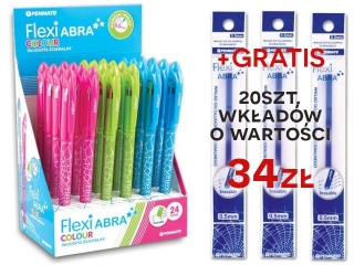 Zestaw promocyjny Flexi Abra Colour niebieski a24 + 20szt wk