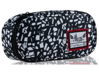 Piórnik saszetka ASTRA Hash 3 - Black Terrazzo