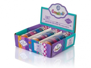 Tama dekoracyjna ASTRA kolorowe Fancy - display 24szt.