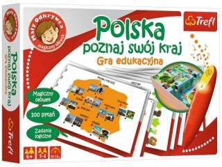 Gra TREFL Mały odkrywca i magiczny ołówek - Polska - poznaj