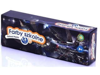 Farby szkolne Kosmos 12 kol x 20 ml  [opakowanie=4szt]