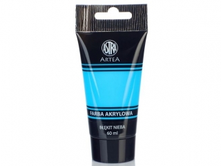 Farba akrylowa ASTRA Artea tuba 60ml - błękit nieba