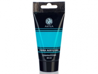 Farba akrylowa ASTRA Artea tuba 60ml - szmaragdowa