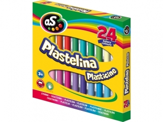 Plastelina AS 24 kolory HURT