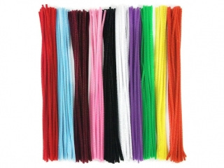 Druciki kreatywne DPCRAFT mix 10 kolorów, 300szt.