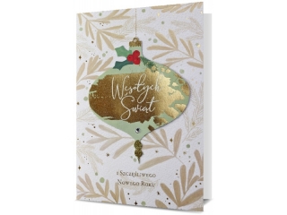 Kartki karnet HM 200-2823 święta