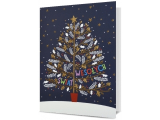 Kartki karnet HM 200-2427 święta