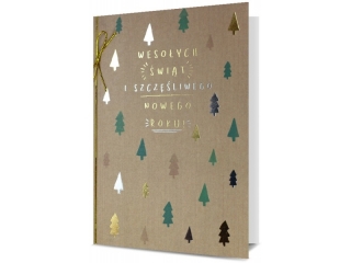 Kartki karnet HM 200-2818 święta