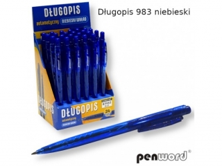 Dugopis automatyczny PENWORD 983 niebieski