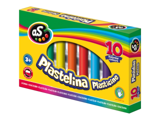 Plastelina AS 10 kolorw HURT