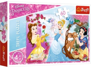 Puzzle 60 TREFL Disney Księżniczki - Zaproszenie na bal