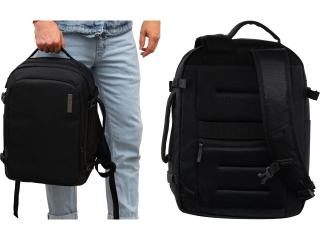 Plecak 2w1 BusinessxTravel ABAG black