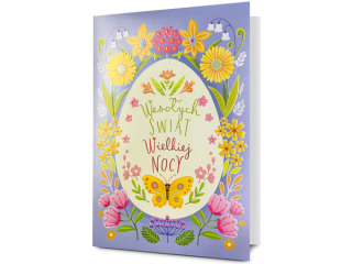 Kartki karnet PAN DRAGON HM 200-3596  Wielkanoc