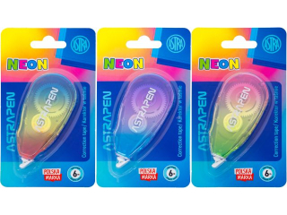 Korektor w tamie biurowy ASTRAPEN Neon Line - 1 szt. blister