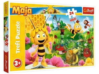 Puzzle 24 Maxi TREFL W świecie Pszczółki Mai
