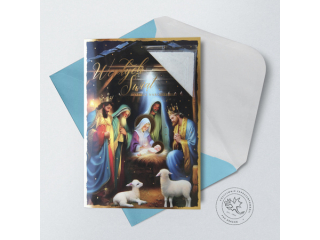 Kartki karnet PAN DRAGON Świąteczny karnet B-6 412 Specjal z opłatkiem