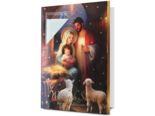 Kartki karnet PAN DRAGON Świąteczny karnet B-6 413 Specjal z opłatkiem