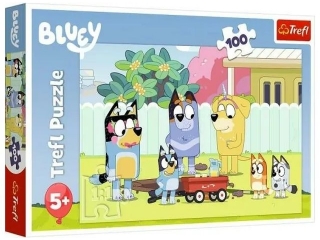 Puzzle 100 TREFL Wesoły Świat Bluey