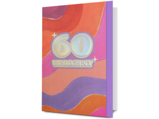 Kartki karnet PAN DRAGON HM 200-3490 Urodziny 60