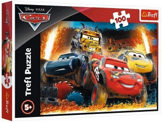 Puzzle 100 TREFL Cars 3 - Ekstremalny wyścig