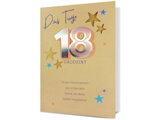 Kartki karnet HM 200-2783 18-stka