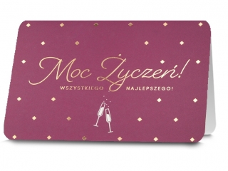 Kartki karnet B6 HM 200-2567 Moc ycze