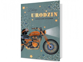 Kartki karnet HM 200-2878 Urodziny