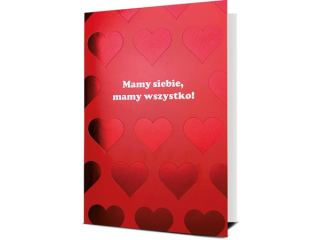 Kartki karnet PAN DRAGON STAR-105 Walentynka