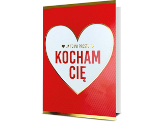 Kartki karnet PAN DRAGON STAR-108 Walentynka