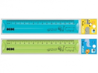 Linijka INTERDUK BB Kids Flexi 15cm