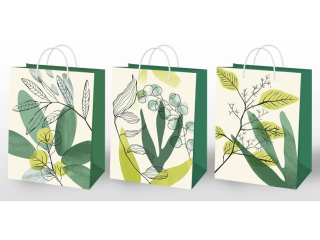 Torebka prezentowa DELTA TM1-1956 23x18cm Leaves