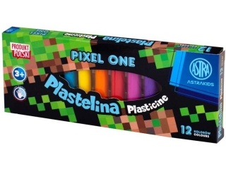 Plastelina ASTRA Pixel One 12 kolorów
