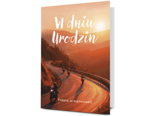 Kartki karnet PAN DRAGON K.B6 2048 Urodziny