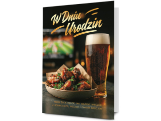 Kartki karnet PAN DRAGON K.B6 2054 Urodziny