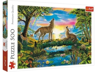 Puzzle "500 - Wilcza natura" / MGL 37349