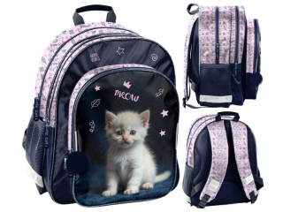 Plecak PASO WHITE KITTY PP26CD-090 38x29x16