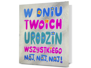 Kartki karnet PAN DRAGON HM 200-3494 Urodziny