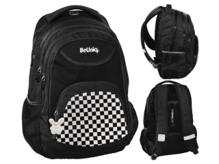 Plecak PASO BeUniq RABBIT CHECK BU26ZJ-2708 41x31x16