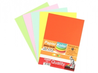 PAPIER OFFICE COLOR A4/100-5 PASTEL MIX PSH k30