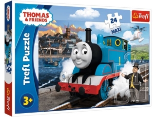 Puzzle 24 Maxi TREFL Tomek i przyjaciele - Wesoły dzień To