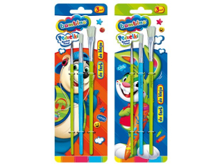 Pdzelki do farb i kleju BAMBINO 3 szt. HURT