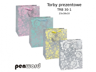 TORBY PREZENTOWE TRB 30-1 23x18x10 [opakowanie=12szt]