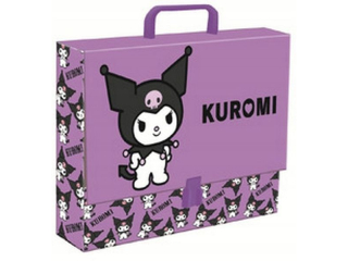 Teczka z rczk A4, XL 33 x 24,8 x 9 cm KUROMI VIOLET
