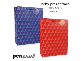 TORBY PREZENTOWE TRB .3-3 B 40x30x12 [opakowanie=12szt]