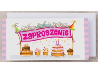 Kartki zaproszenia ZU04