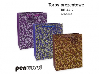 TORBY PREZENTOWE TRB 44-2 32x26x12 [opakowanie=12szt]