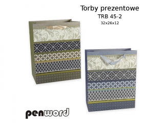 TORBY PREZENTOWE TRB 45-2 32x26x12 [opakowanie=12szt]